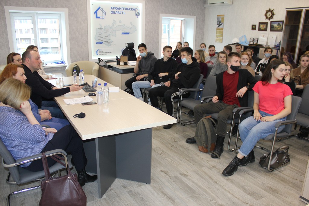 Встреча со студентами в СРО «Союз профессиональных строителей»