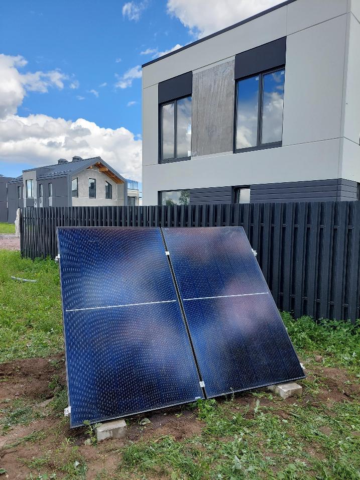Разработана и применена на практике  гибридная солнечная электростанция "SOLAR HOME" 