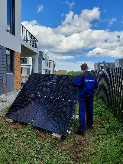 Разработана и применена на практике  гибридная солнечная электростанция "SOLAR HOME" 