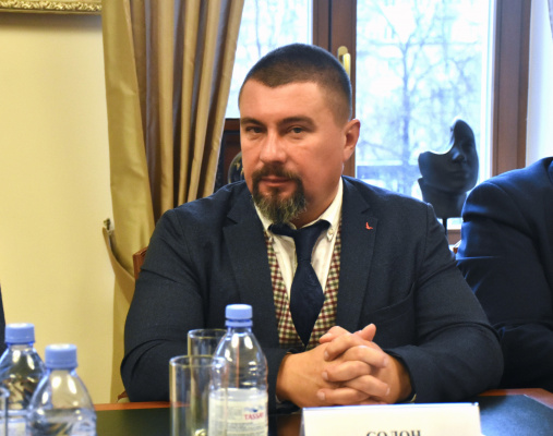 Российский Союз строителей поздравляет Антона Борисовича Солона с юбилеем!